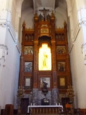 Iglesia de Santa Teresa y San José Retablo