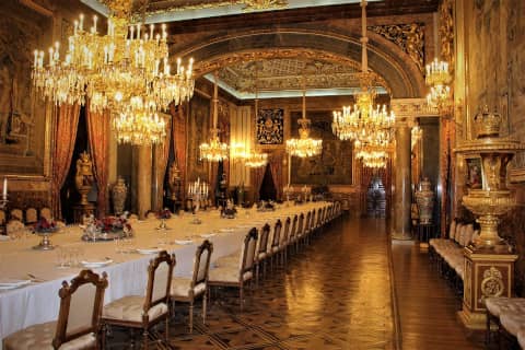 Tour Privado Madrid - Comedor Palacio Real de Madrid