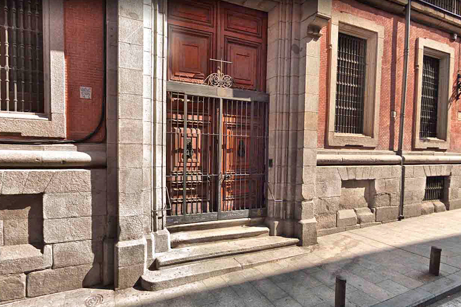 Headquarters of the Inquisition, stop in our Free Tour Legends and Mysteries Madrid